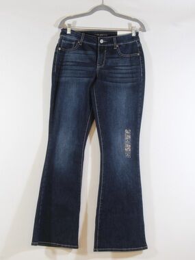 Maurices Dark Blue Wash Bootcut Jeans NWT